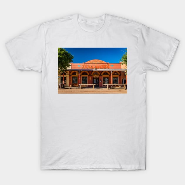 Allen Street in Tombstone, Arizona T-Shirt by Gestalt Imagery